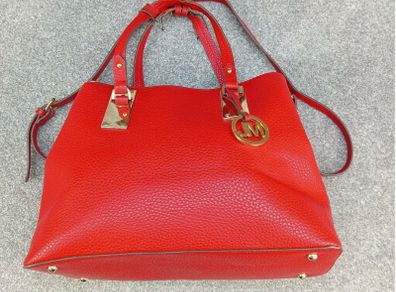 Large Red Handbag Star by Julian McDonald