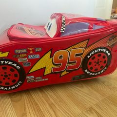 kids Lightning McQueen luggage