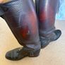 Leather Polo Boots Front Closing Size 40.5 Image 5