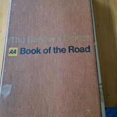 . AA Book Of The Road And 5 Maps. Vintage Large Volume Book.