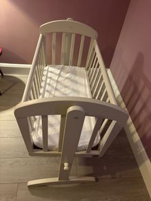 Like new cot with new mattress