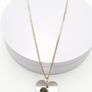 Vintage Sterling Silver And Druzy Pendant Necklace Image 7