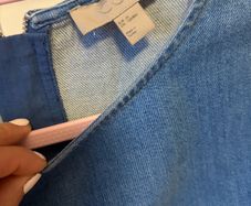 Zara denim dress