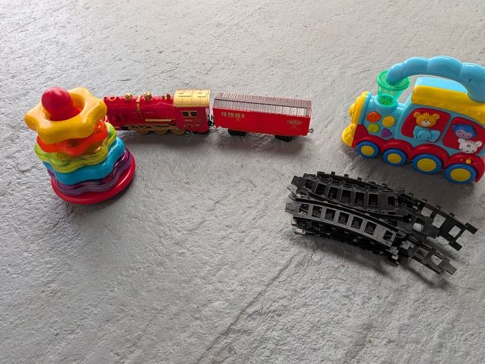 Toy Train & Stacking Toy Set