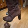 Geox tan knee height boots Image 5