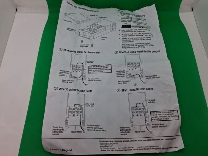 Postage - Electrak IAB003A , 13A to 16A Feed Module Extension