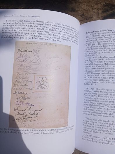 Clonliffe Harriers - Dominic Branigan (signed)