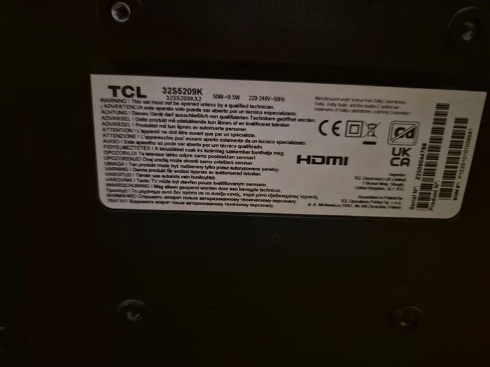 Tcl 32" Smart Tv