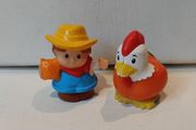 Fisher Price Little People Farmer Jed and Rooster