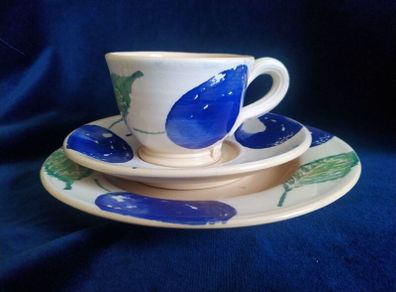 Eden pottery, spongeware, irish pottery