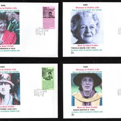 2023 Ireland women in Public Life Commemorative Stamps PaddyAchill First Day Cover (FDC)