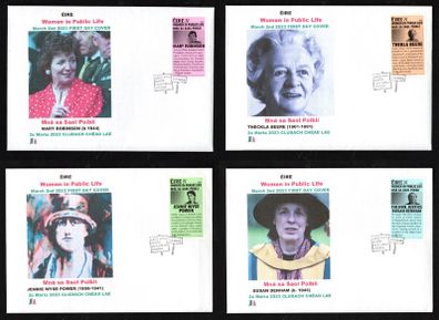 2023 Ireland women in Public Life Commemorative Stamps PaddyAchill First Day Cover (FDC)