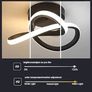 NEW | LED Ceiling Light Modern Curved Creative Design Ceiling Lights 22W Image 4