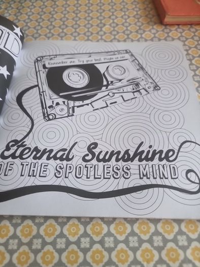 Classic movies colouring book.