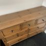 Solid Oak Chest of Drawers Image 4