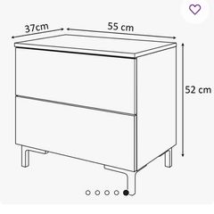 Bedside lockers new