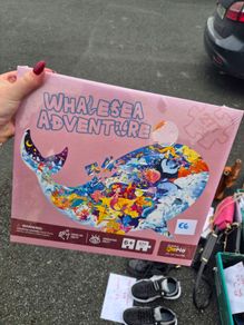Whale sea adventure puzzle