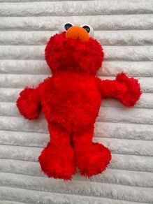 Elmo Sesame Street Hasbro Plush Doll Toy Talks 32443/32442 approx. 25 cm. 2010 Used Please see photos