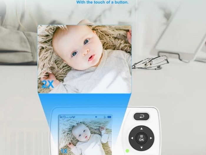 Baby Monitor, Monitor with Camera and Audio, , Infrared Night Vision Camera,VOX Mode, Lullaby, Two Way Audio (FREE POSTAGE)