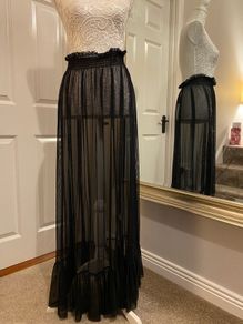 skirt black