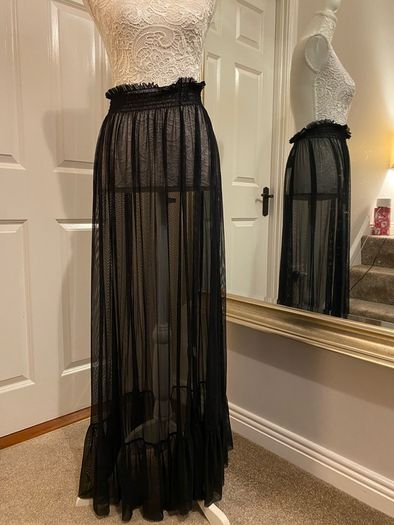 skirt black