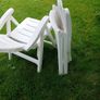 Recliner garden chairs. Image 4