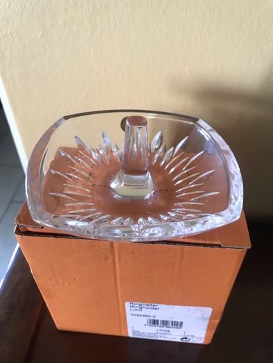 Bleikristall Ring Holder