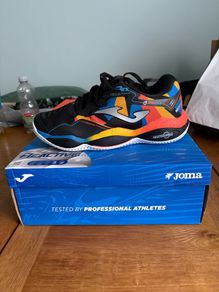 Joma - Smash Men 2531 Black Red Orange - Tennis / Padel Uk 6.5