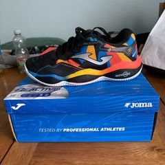 Joma - Smash Men 2531 Black Red Orange - Tennis / Padel Uk 6.5