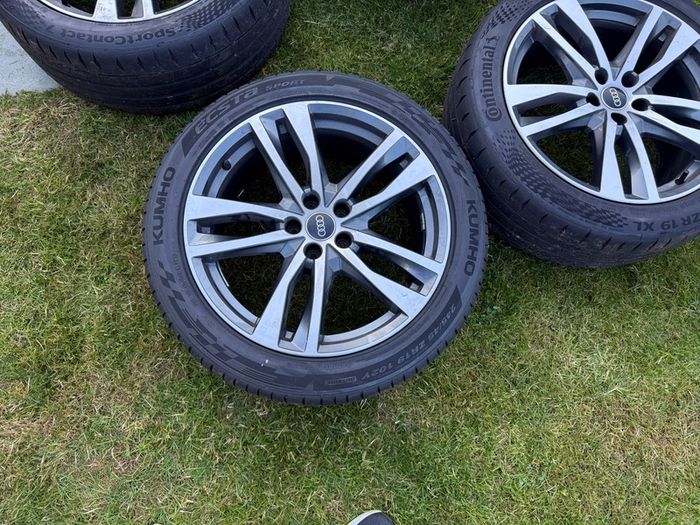 audi a6 tyres and genuine scratcless alloys