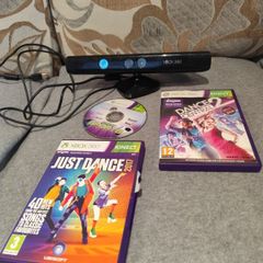 Xbox 360 Kinnect + 3 Games