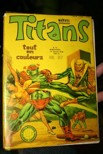 Vintage Titans Comics from 1977-1981