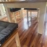 dinning room table and 4 chairs , glass for top of table Image 4