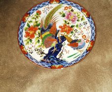 Japanese Imari Decor Plate - collectors piece