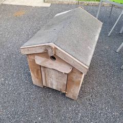 Small wooden dog house
