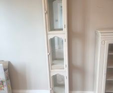 Tall antique display case