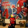 Spiderman toys and bd party decorations Image 2