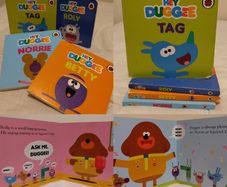 Hey Duggee Hardback Board Books X 4
