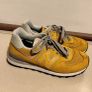 Price drop New Balance 574 Classic Yellow & Grey | Size US 5.5 / UK 5 / EUR 38 Image 5