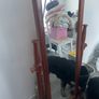 Standing wooden mirror Image 3