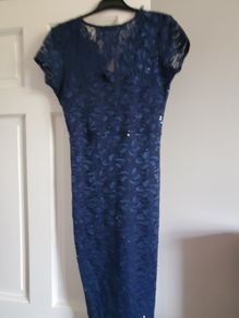 sparkly navy new dress