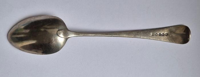 Sterling silver antique Serving spoon, George Wintle, 1790. Very rare.