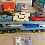Tin Friction car transporter + 9 tin Frictions cars Made in Japan by SSS International Image 6