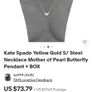 Genuine kate spade mother of pearl necklace Image 4