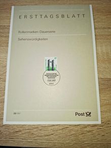 Germany First Day Cover FDC 1997 "Landmarks" 23/1997 - free standard postage