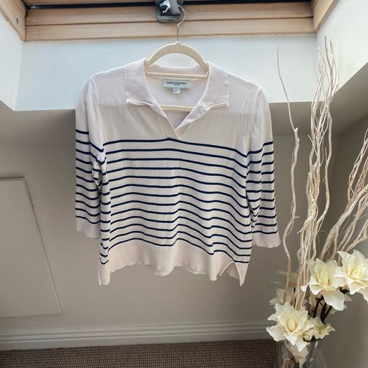 Carolyn Donnelly Striped Cotton Jumper