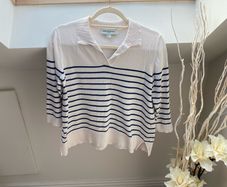 Carolyn Donnelly Striped Cotton Jumper