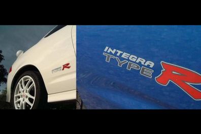 Honda Integra Type R DC5 Decals