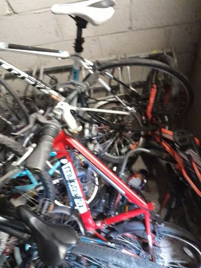 mountain bikes
