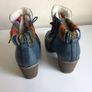 Ladies Rieker Blue ankle boots size Eu 39 Uk 6 Image 4
